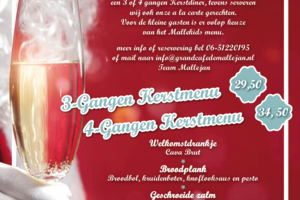 Kerstdagen bij Grand Café De Mallejan