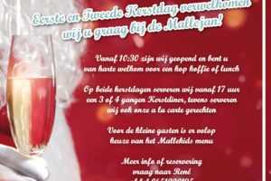 Kerstdagen bij Grand Café De Mallejan